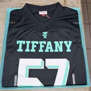 Tiffany & Co. x NFL x Mitchell & Ness Limited Edition Football Jersey Size M New